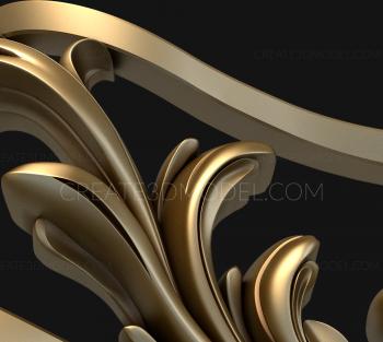 Square panels (PN_0239) 3D model for CNC machine